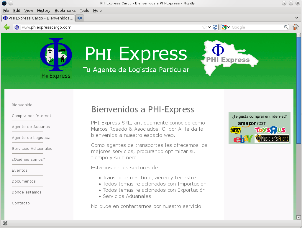 Phiexpresscargo.com